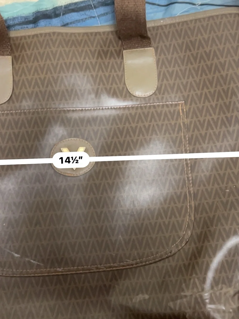 Authentic Mario Valentino tote